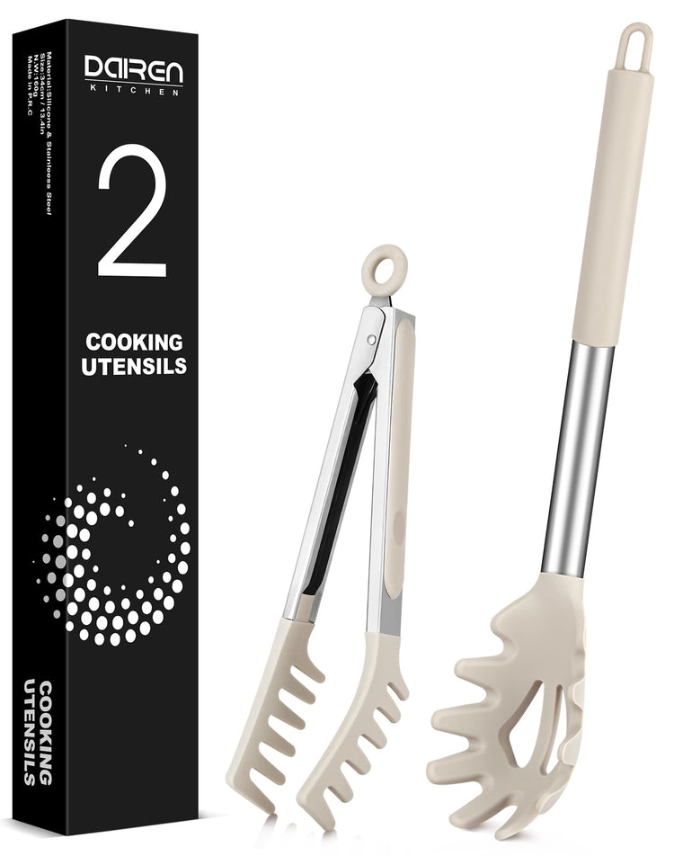 Spaghetti Spoon and Pasta Tong