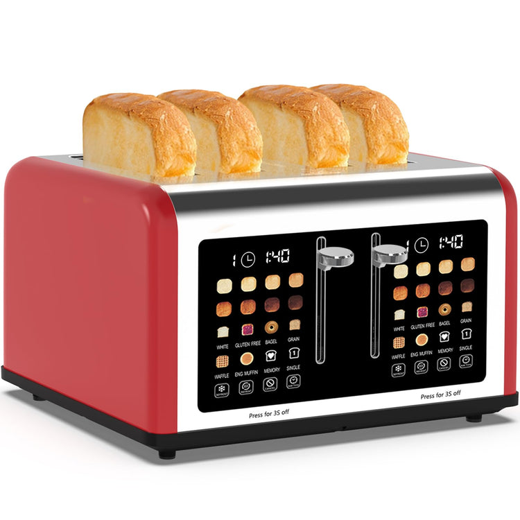 4 Slice Toaster Touch Screen (4 Count)