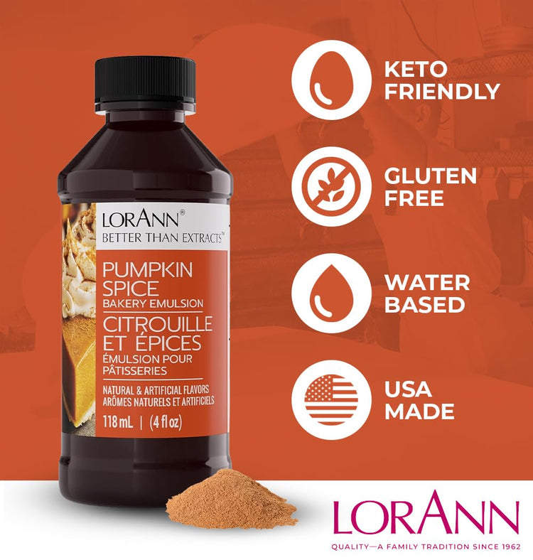 Pumpkin Spice Bakery Emulsion (4 Fl Oz)