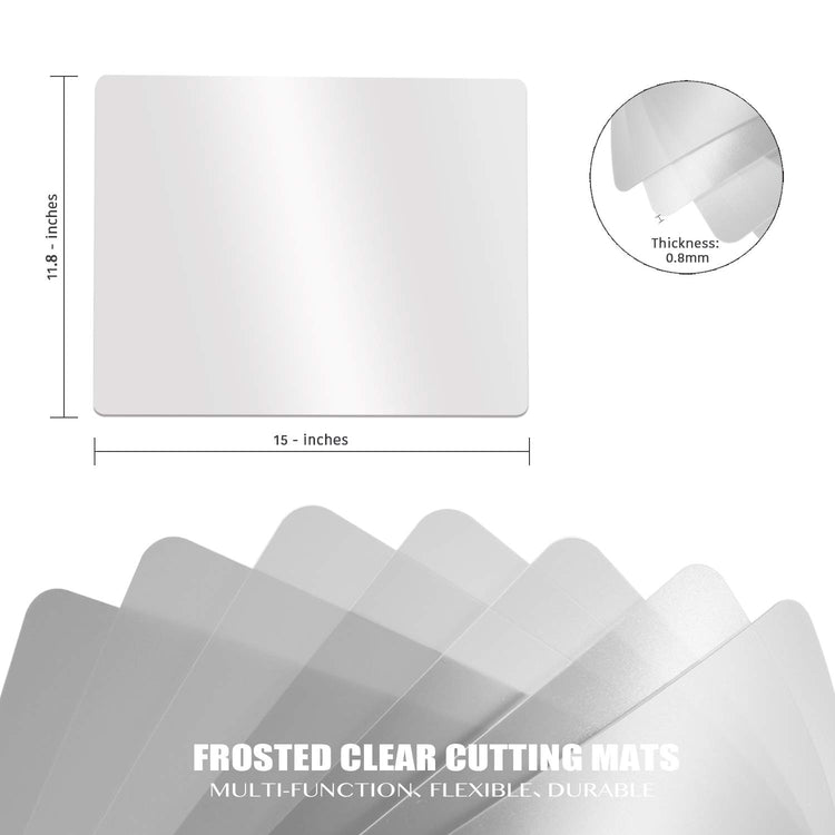 Plastic Cutting Board Set of 7 (7 Count)