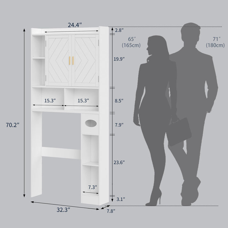 Over The Toilet Storage Cabinet