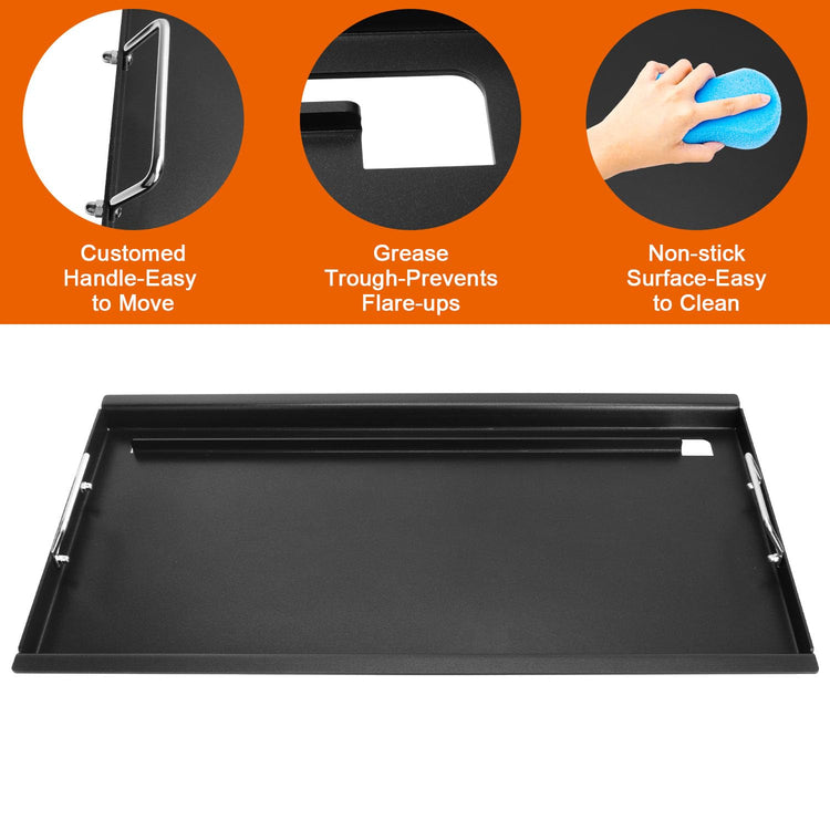 17" Flat Top Griddle for Charbroil Performance 6