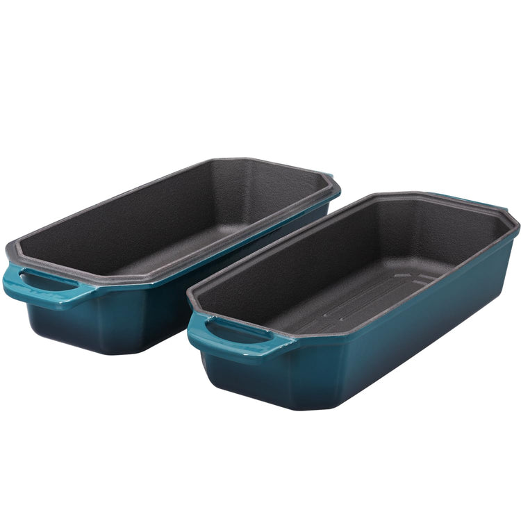 Bread Pan Cast Iron Loaf Pan with Lid Bread Loaf Pan 13x5 Inch Enameled Cast Iron Sourdough Bread Pan