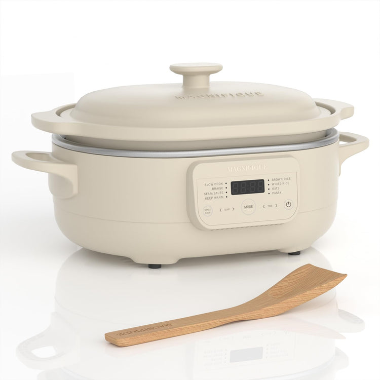 MAGNIFIQUE 4 Quart Programmable Casserole Slow Cooker