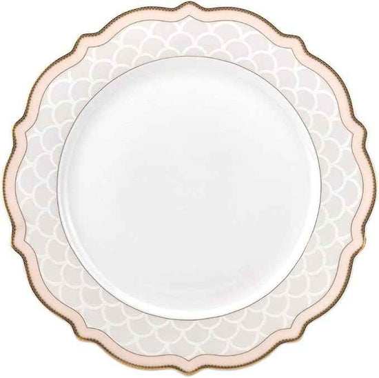 Euro Porcelain 57-pc Banquet Dinnerware Set, Luxury Bone China Tableware, Service for 8 (6664G) 6664-20
