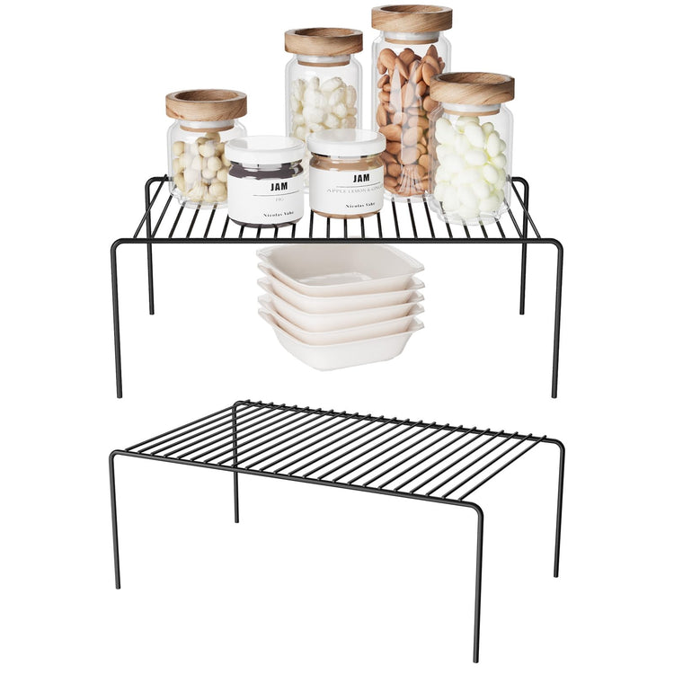 2Pack Cabinet Storage Shelf Spice Rack (2 Count)