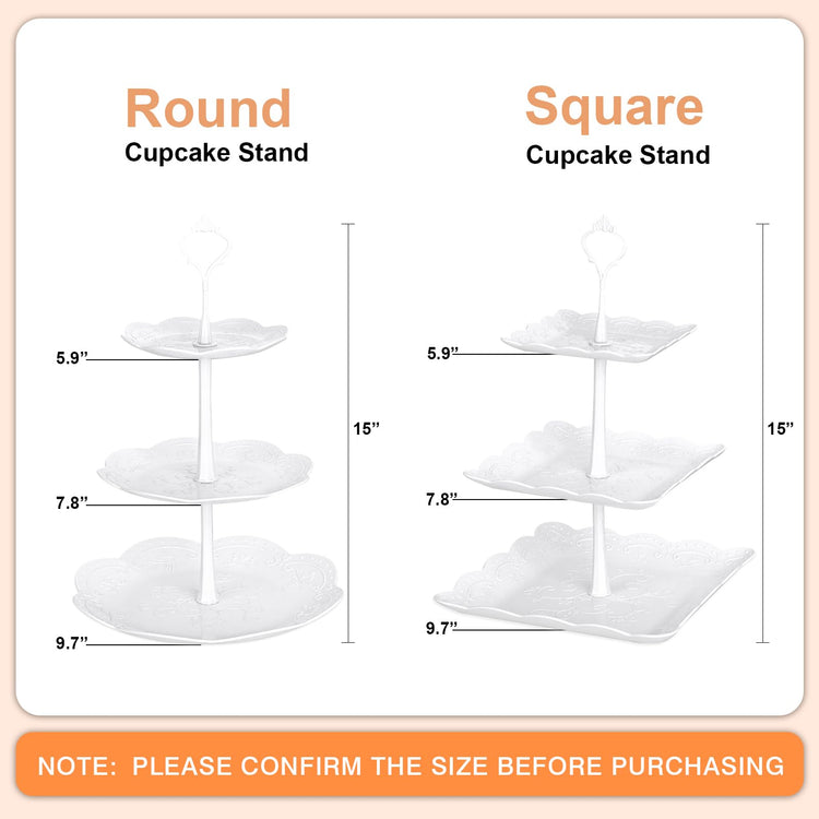 10Pcs Cupcake Stand