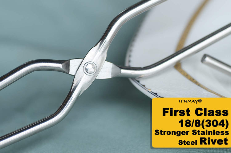 Stainless Steel Kitchen Scissor Tongs Set