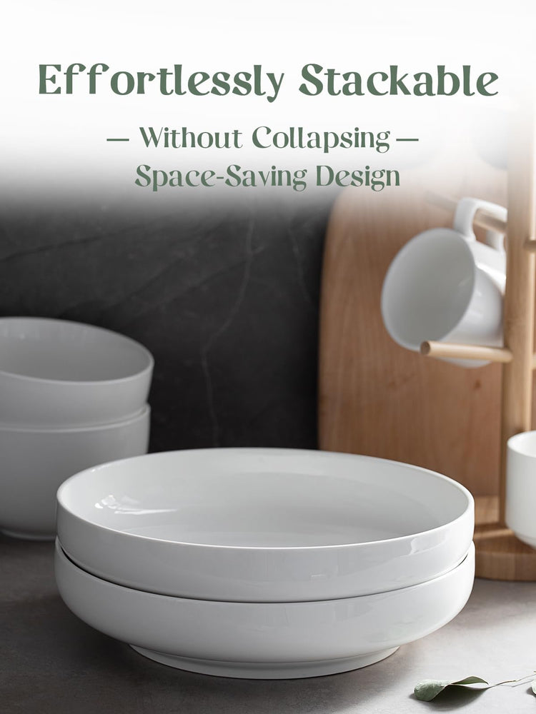 Pasta Bowls 65 oz Large Salad Bowls Set of 2 (2 Count)