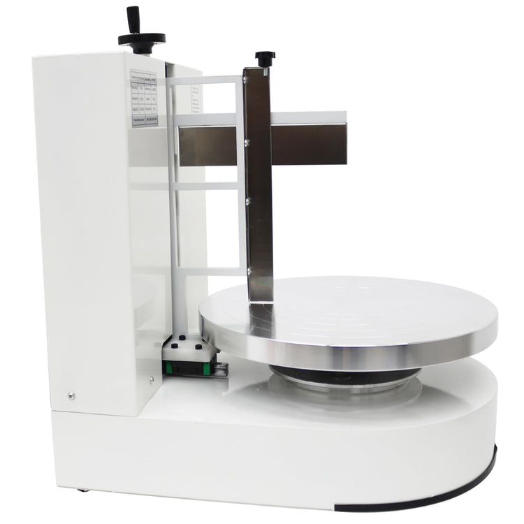 Cake Cream Spreading Frosting Icing Turntable Automatic Coating Machine with Graduated Scraper 60