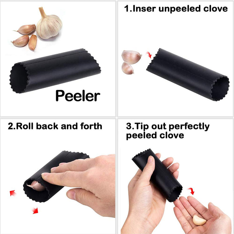 Garlic press kitchen tool garlic peeler professional ginger crusher ergonomic labor