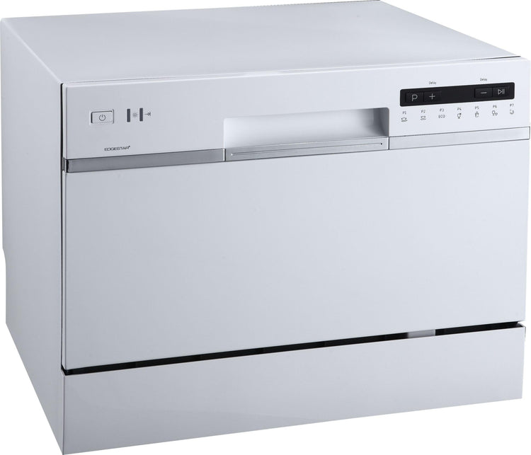 DWP63 21-5/8 Inch Wide 6 Place Setting Countertop Dishwasher - White