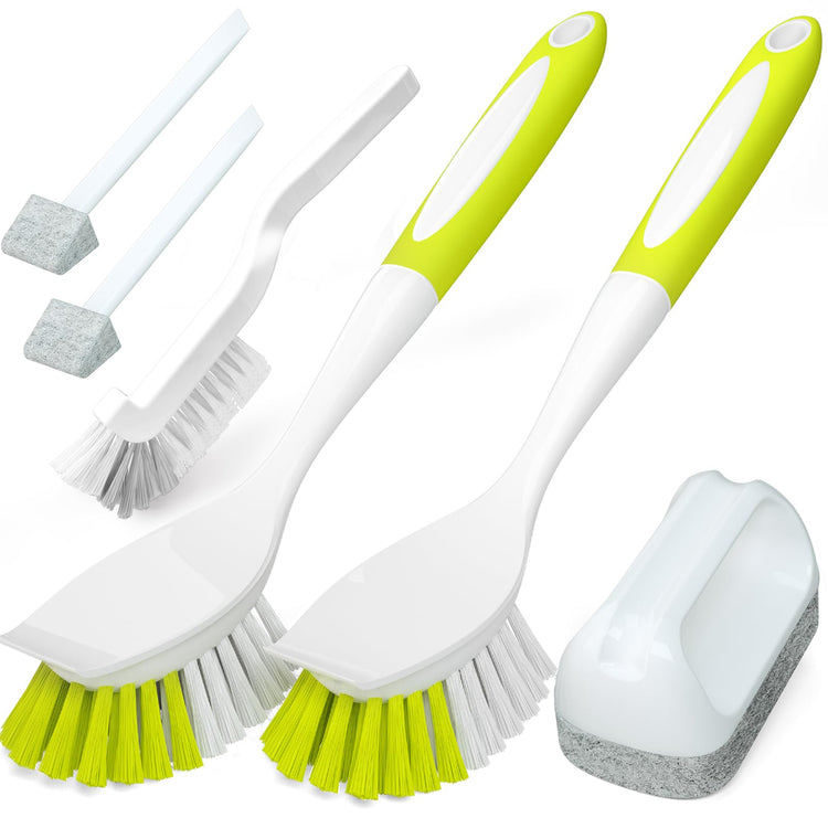 Dish Brush Cleaning Brush Set for Cleaning Groove Gap (6 Count)