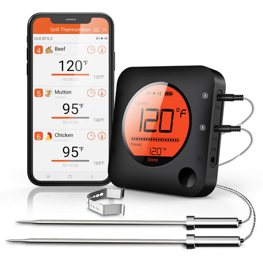 Meat Thermometer Wireless Bluetooth