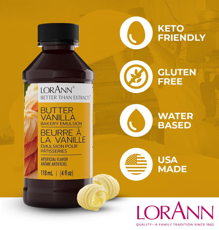 Butter Vanilla Bakery Emulsion (128 Fl Oz)