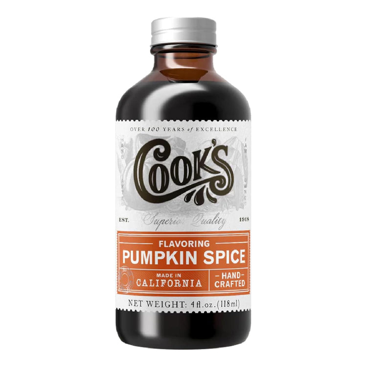 Cook's, Pumpkin Spice Flavoring, for Baking, Cookies, Beverages, Cakes, Breads, 4 oz - Nestoria