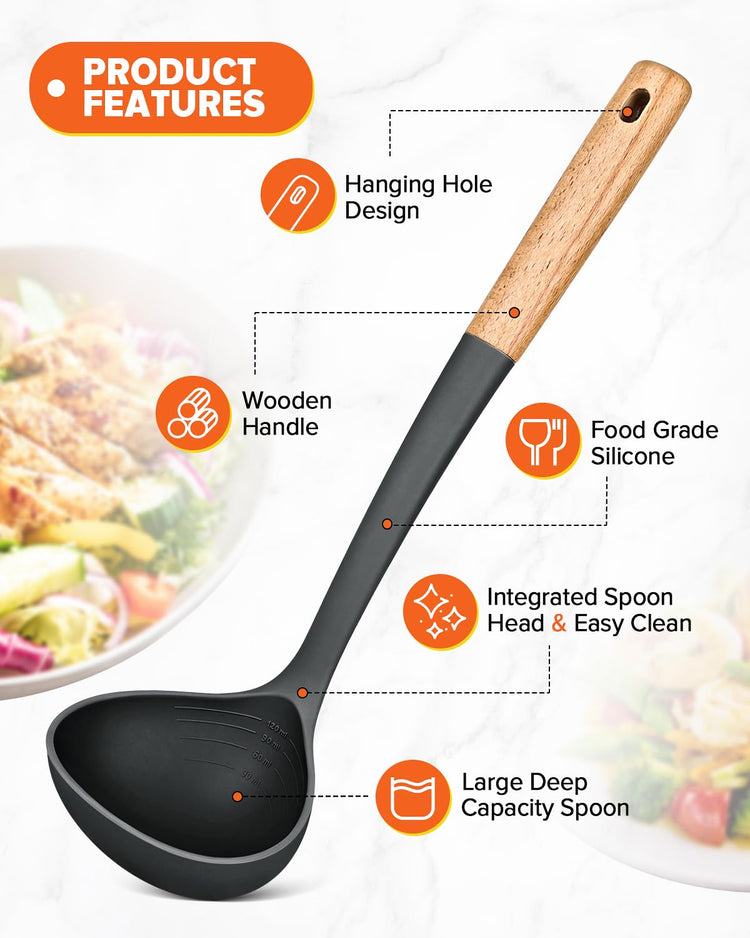 Kitchen Pasta Fork and Ladle Set (2 Count)