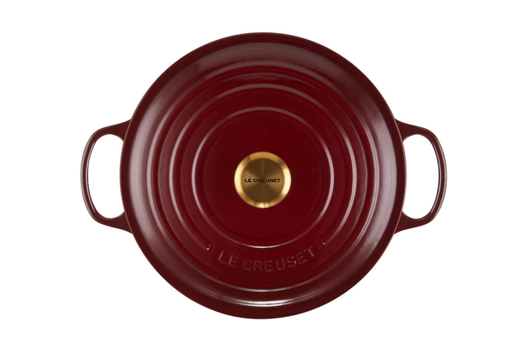 Enameled Cast Iron Round Dutch Oven
