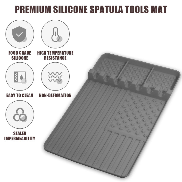 2 PCS Silicone Grill Mat Compatible with Blackstone (2 Count)