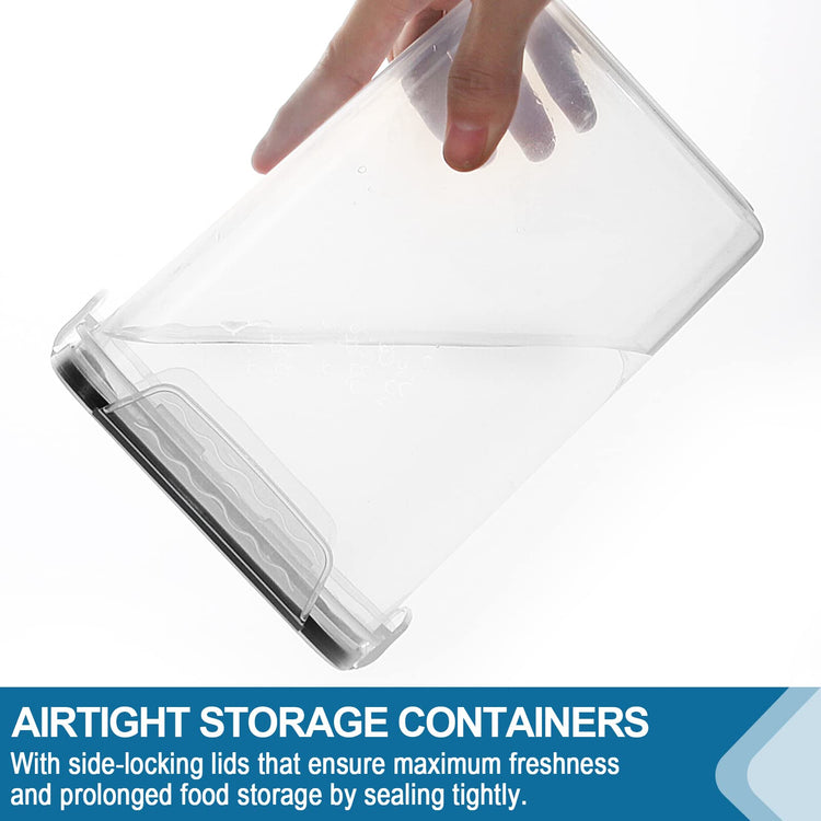 Large Tall Airtight Food Storage Containers (10 Count)
