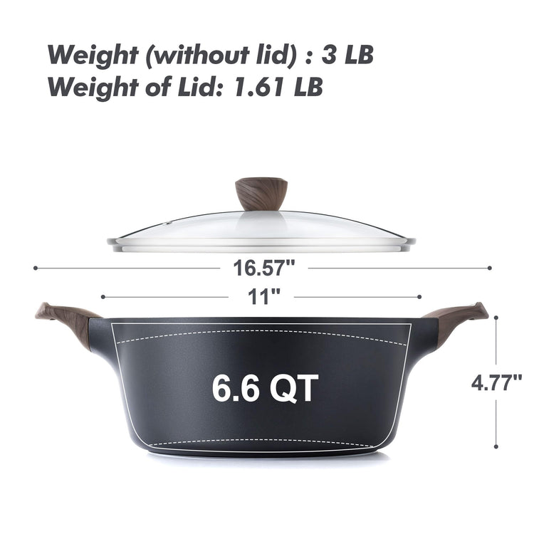 Nonstick Stock Pot with Lid