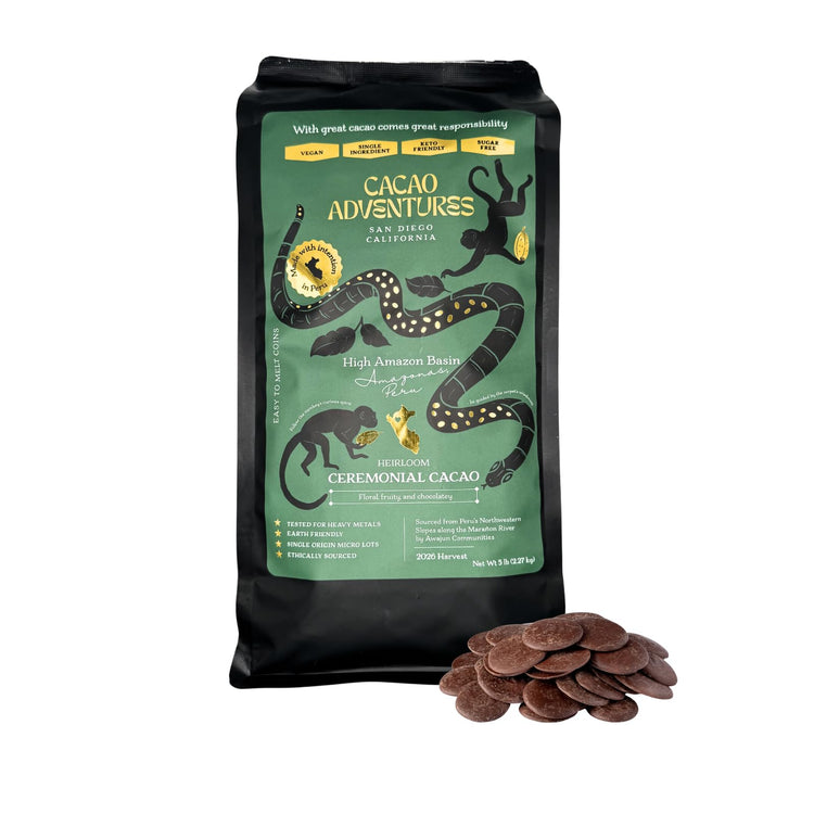 Ceremonial Cacao Coins (16 Ounce)