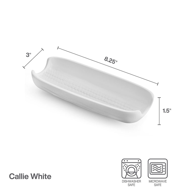 Callie White Corn Dishes Set of 4 (4 Count)