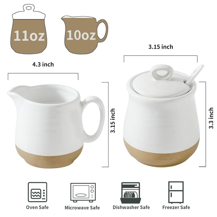 Sugar and Creamer Set (2 Count)