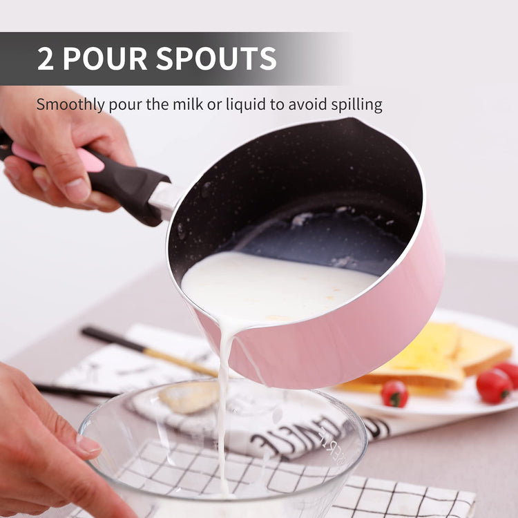Nonstick Saucepan Set with Lid