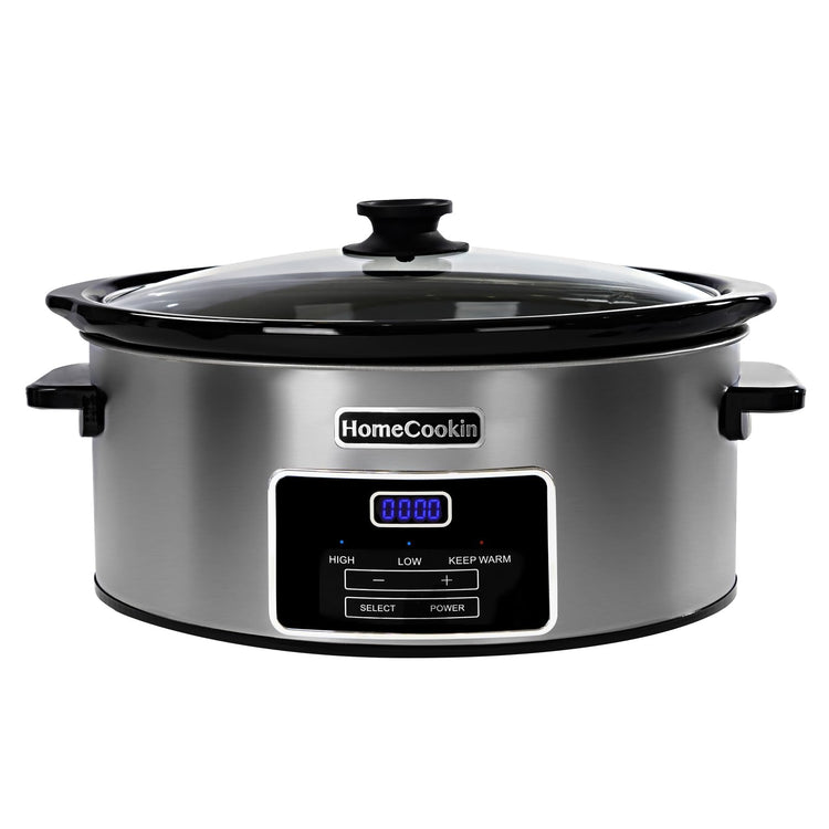 7 Quart Programmable Slow Cooker with Keep Warm Setting