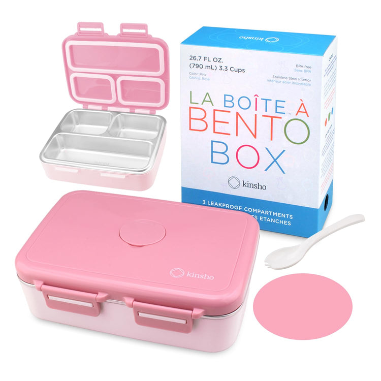 Stainless Steel Bento Box Lunch Container for Kids Adults