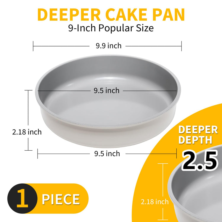 9.5 Inch Round Cake Pan (20 Ounce)