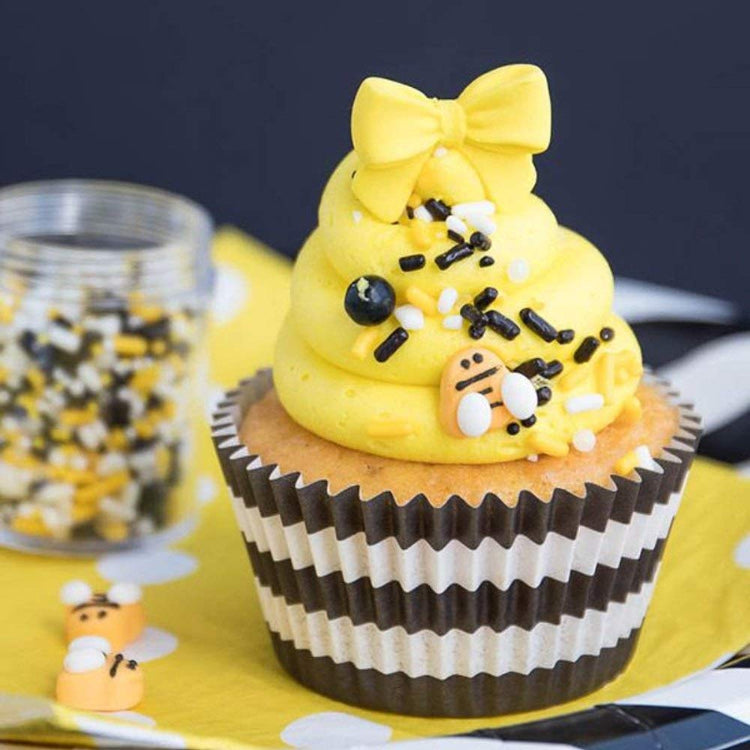 Bumble Bee Sprinkles for Cake Decorating and Baking Cookies (4 Ounce)