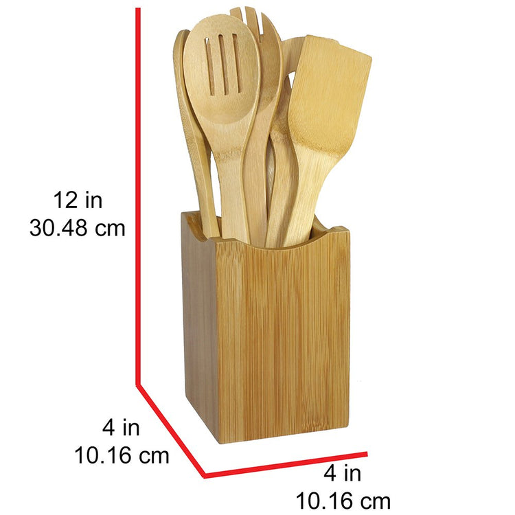 Bamboo Cooking Utensil Set