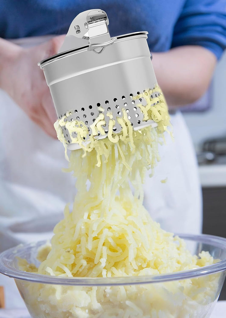 Large 15oz Potato Ricer with 3 Interchangeable Discs