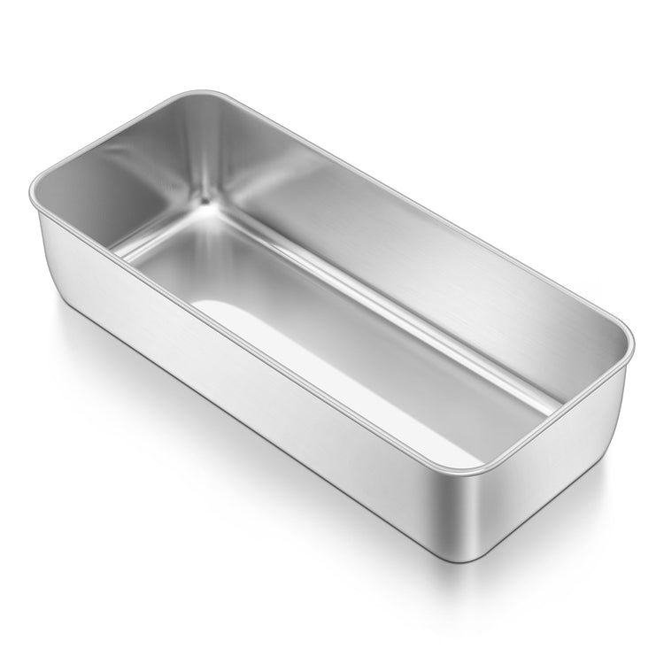 Loaf Pan 12 x 5 Inch Stainless Steel Loaf Pans for Baking Bread