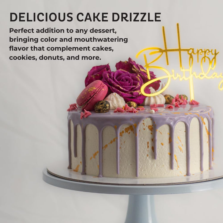 Blueberry Flavored Cake Drizzle by Chefmaster (105.6 Ounce)