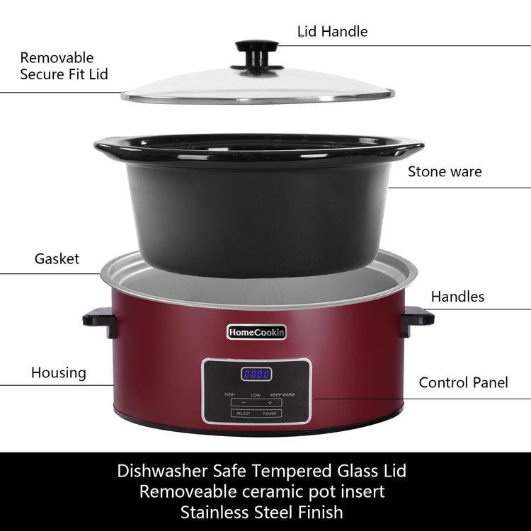 7 Quart Programmable Slow Cooker