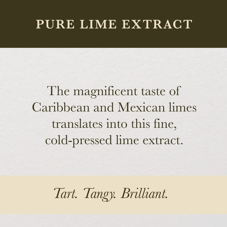 Pure Lime Extract for Baking & Cooking (8 Fl Oz)