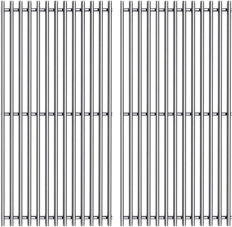 S6G550 (2-Pack) 19.2” Stainless Steel Cooking Grates for Weber Summit E-440, S-440, E-450, S-450, E-460, S-460, E-470, S-470 and Charmglow 720-0304