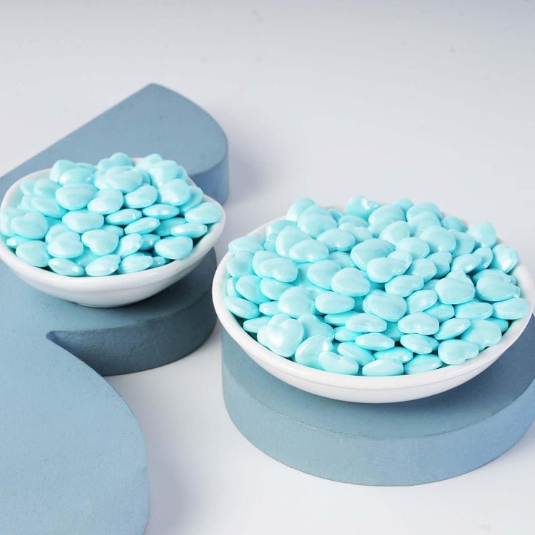 Blue Heart Shapes Sprinkles (4.58 Ounce)