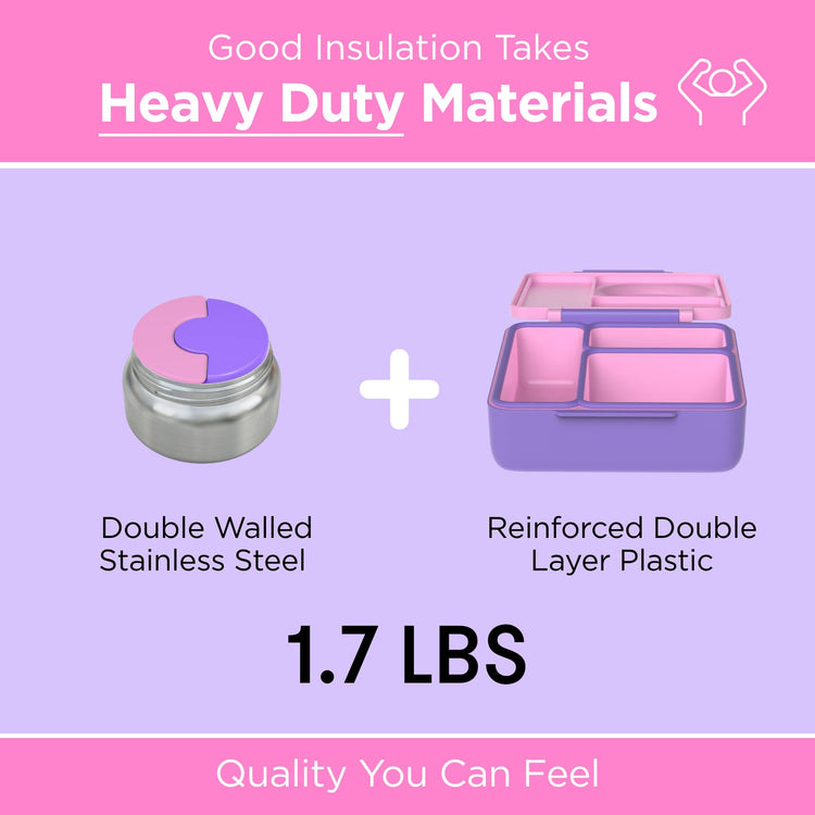 OmieBox Kids Insulated Bento Box