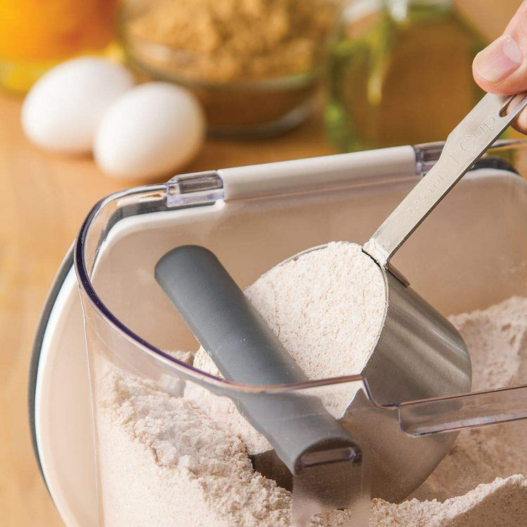 ProKeeper Baker's Airtight Kitchen Storage Canister Container Set for Flour