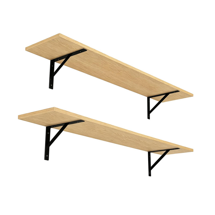 Long Wall Shelves (2 Count)