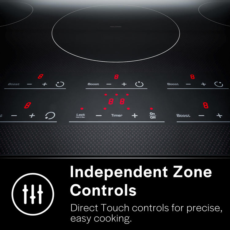 Ease 36“ Induction Cooktop 5 Burner (5 Zones)
