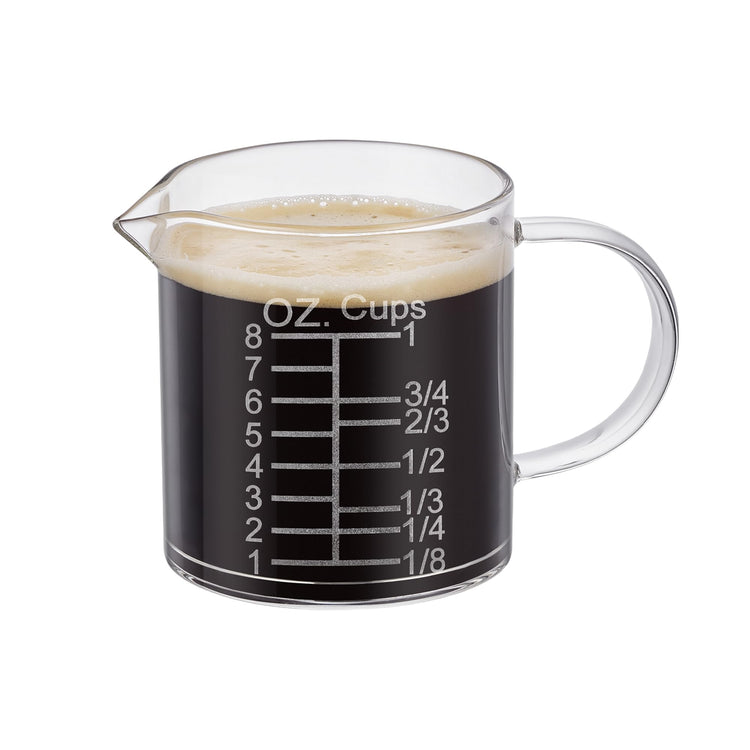 Ackers Etched Graduated Glass Measuring Cup