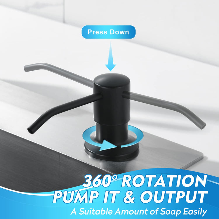 Dish Soap Dispenser for Kitchen Sink