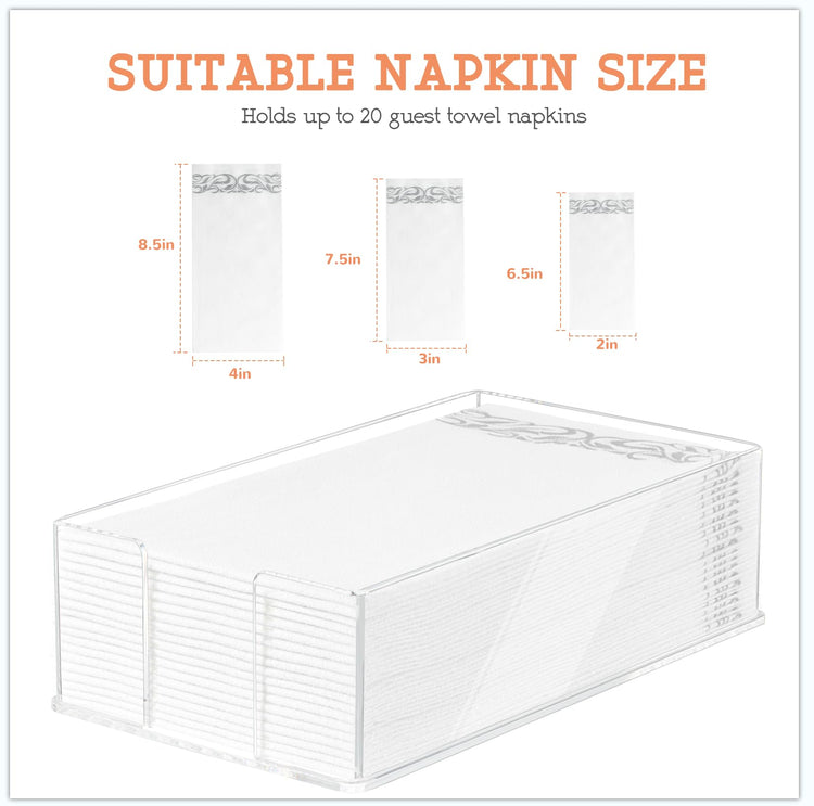 Acrylic Napkin Holder for Paper Napkins