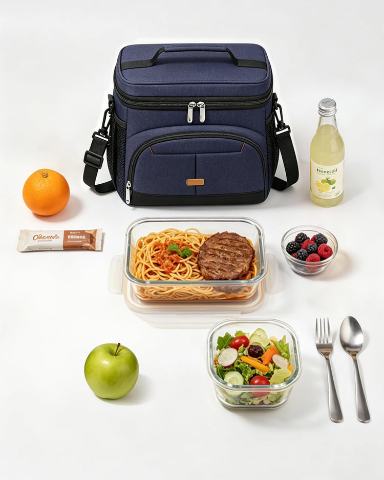 Lunch Box for Men Women Insulated Lunch Tote Cooler Bag Lunchbox