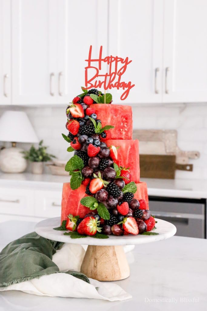 Happy Birthday Cake Topper